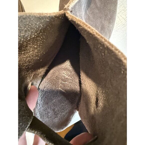 NEW Trippen Womens Mandarin Heeled Sandal Brown Leather UK 39 US 8.5 $392 [jb] - Picture 7 of 11